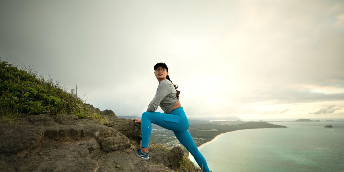 Oalka Women's Joggers High Waist Yoga Pockets Sweatpants Sport Workout  Pants Drawstring Black L